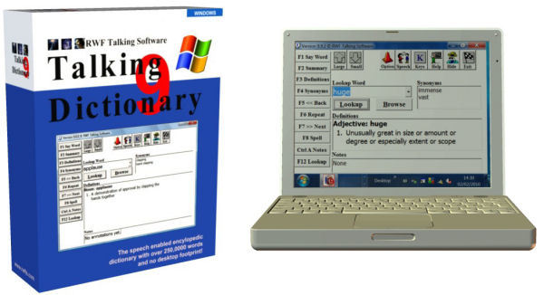 Talking Dictionary for the Blind Screenshot